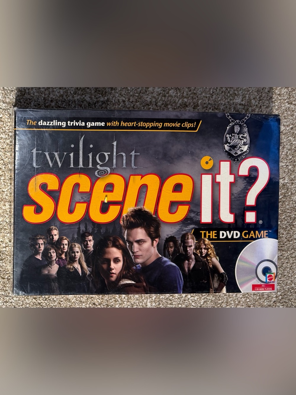 Twilight Scene It? DVD Game Mattel  2009-NEW SEALED